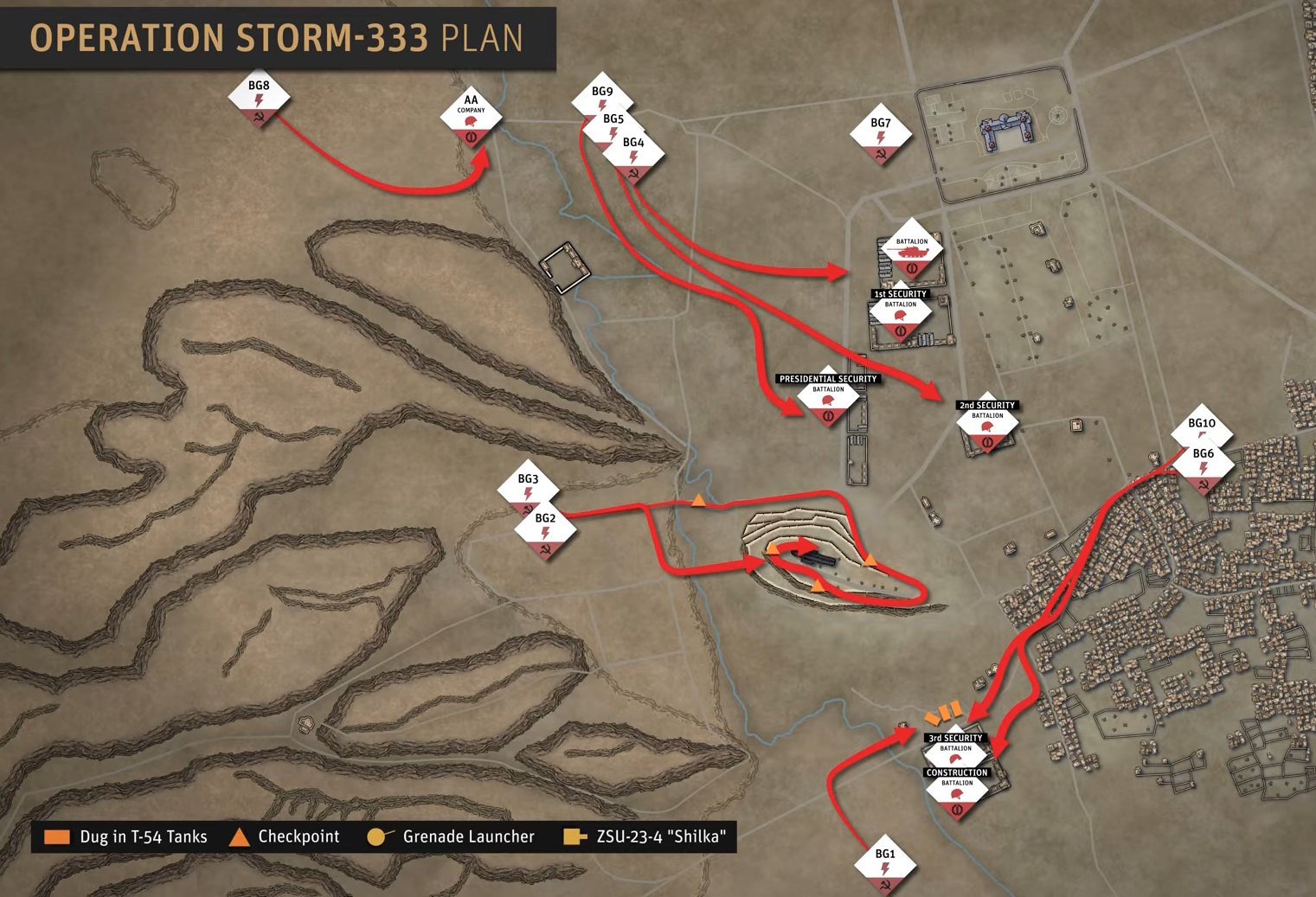Operation Storm 333 - The taking of Tajbeg Palace (v1.0)