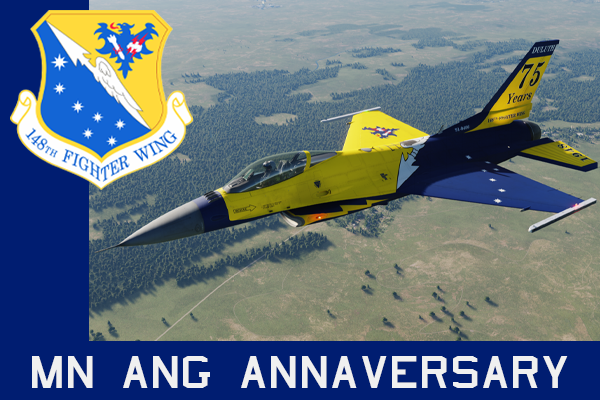 Minnesota Air National Guard F-16 75th Anniversary