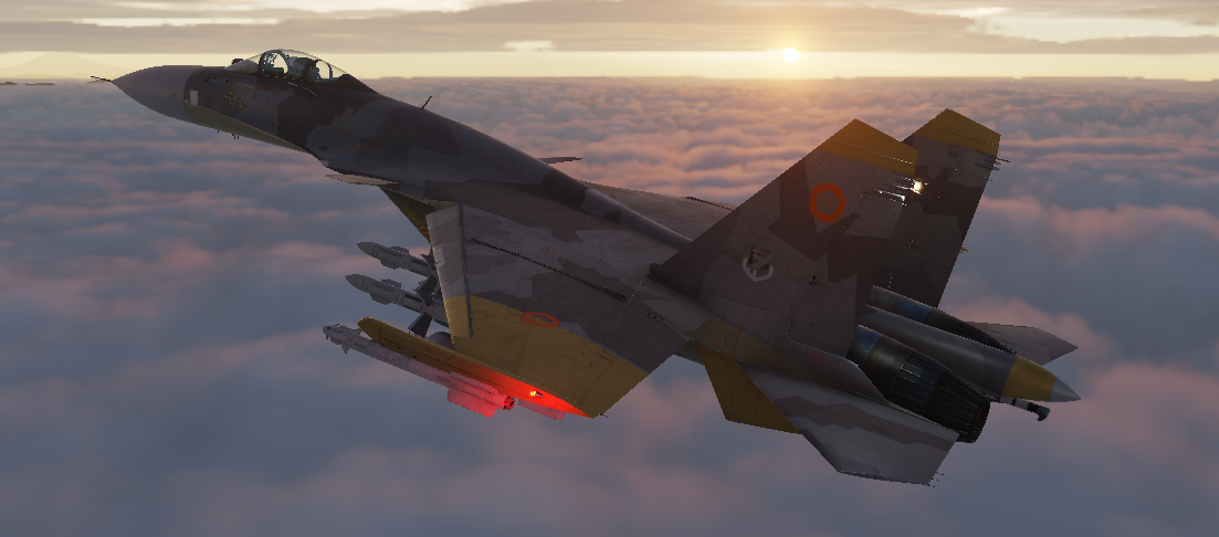 Erusean 156th Tactical Fighter Wing 'Yellow Squadron' (Su-33)