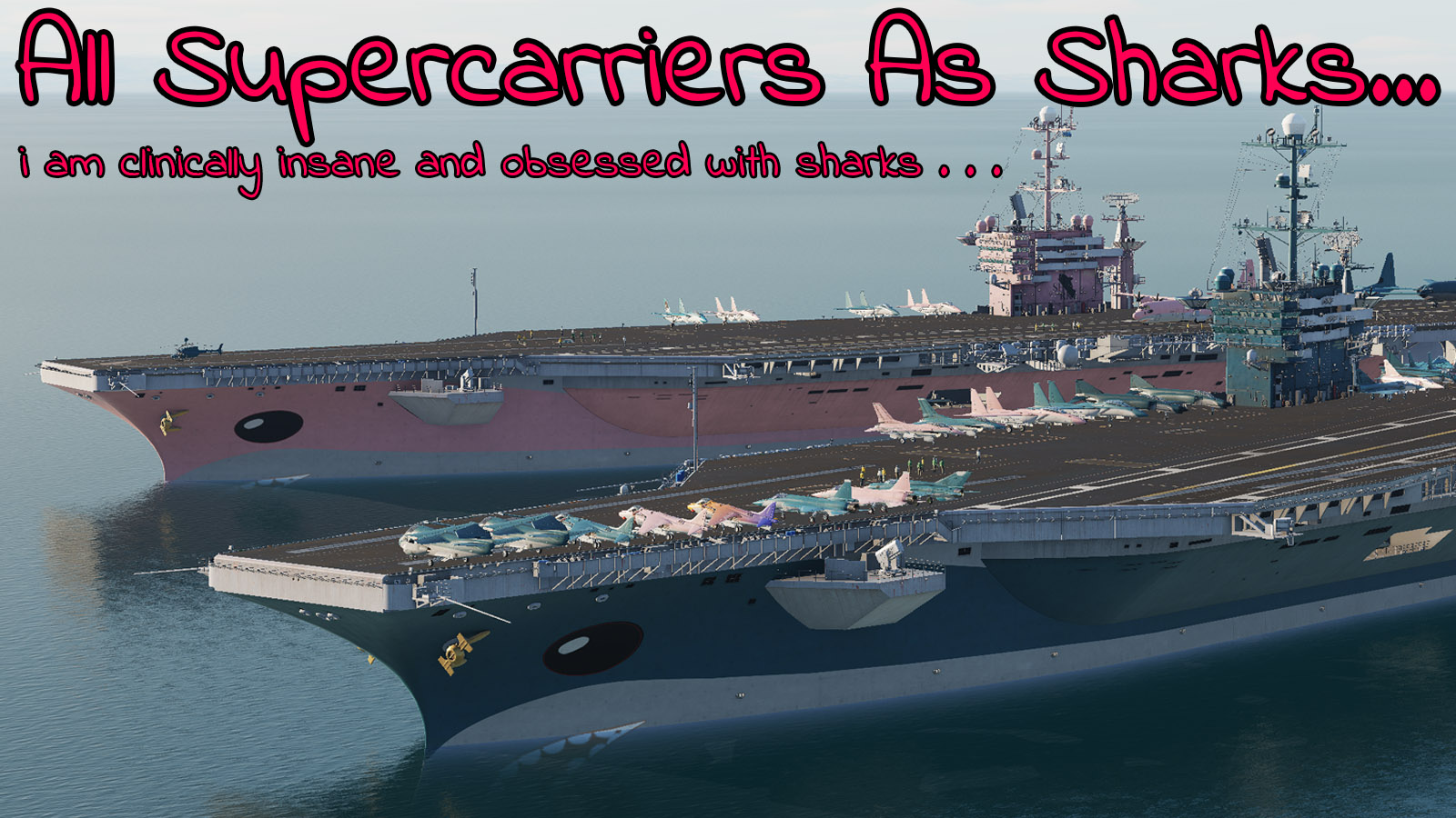 SuperCarrier As Blahaj