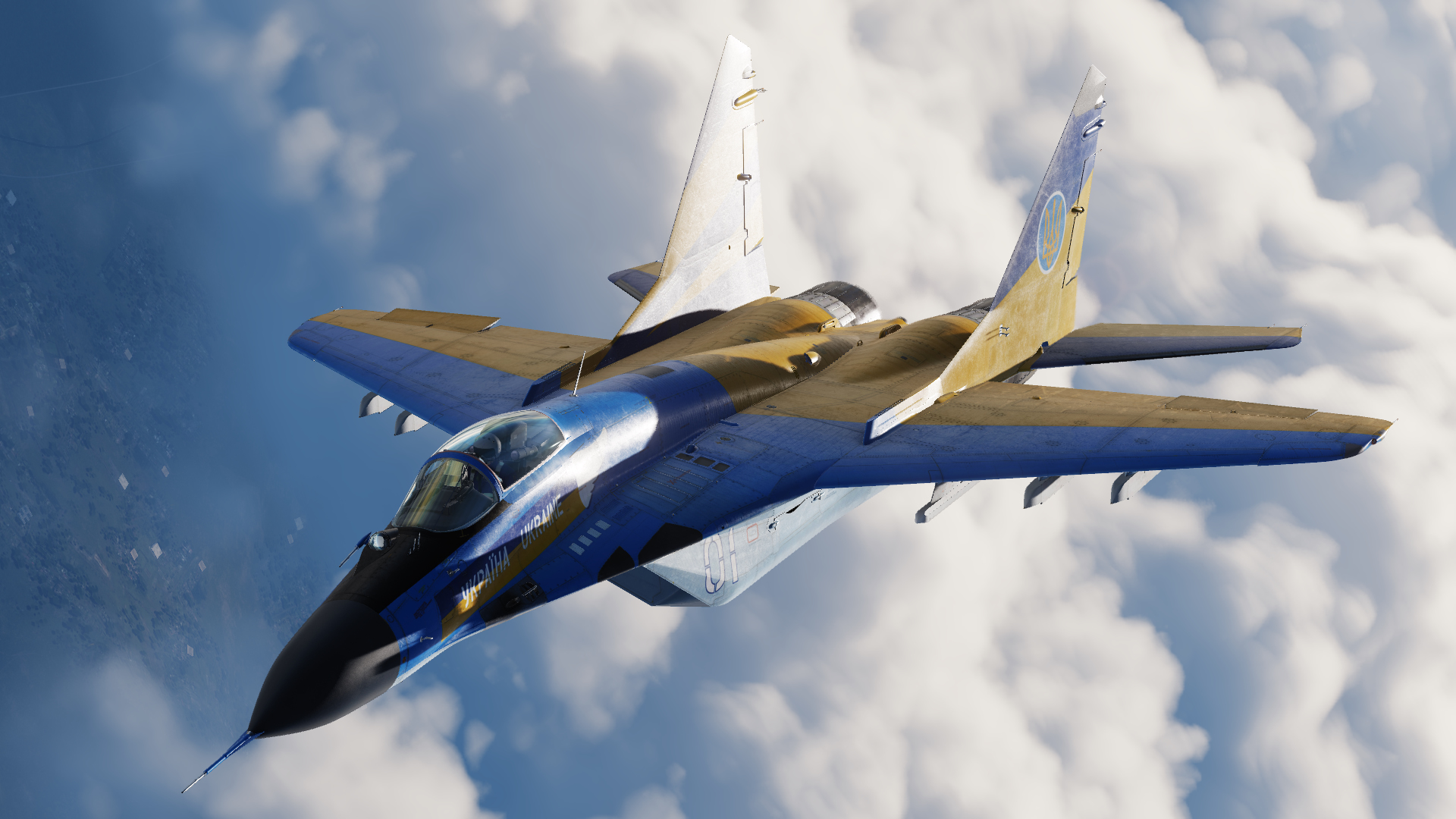 (FIX 1!!!) Mig-29 01 "white" Ukrainian Falcons | 114th BrTA