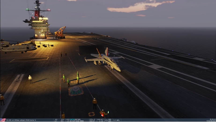 Persian FA18C SuperCarrier Mission