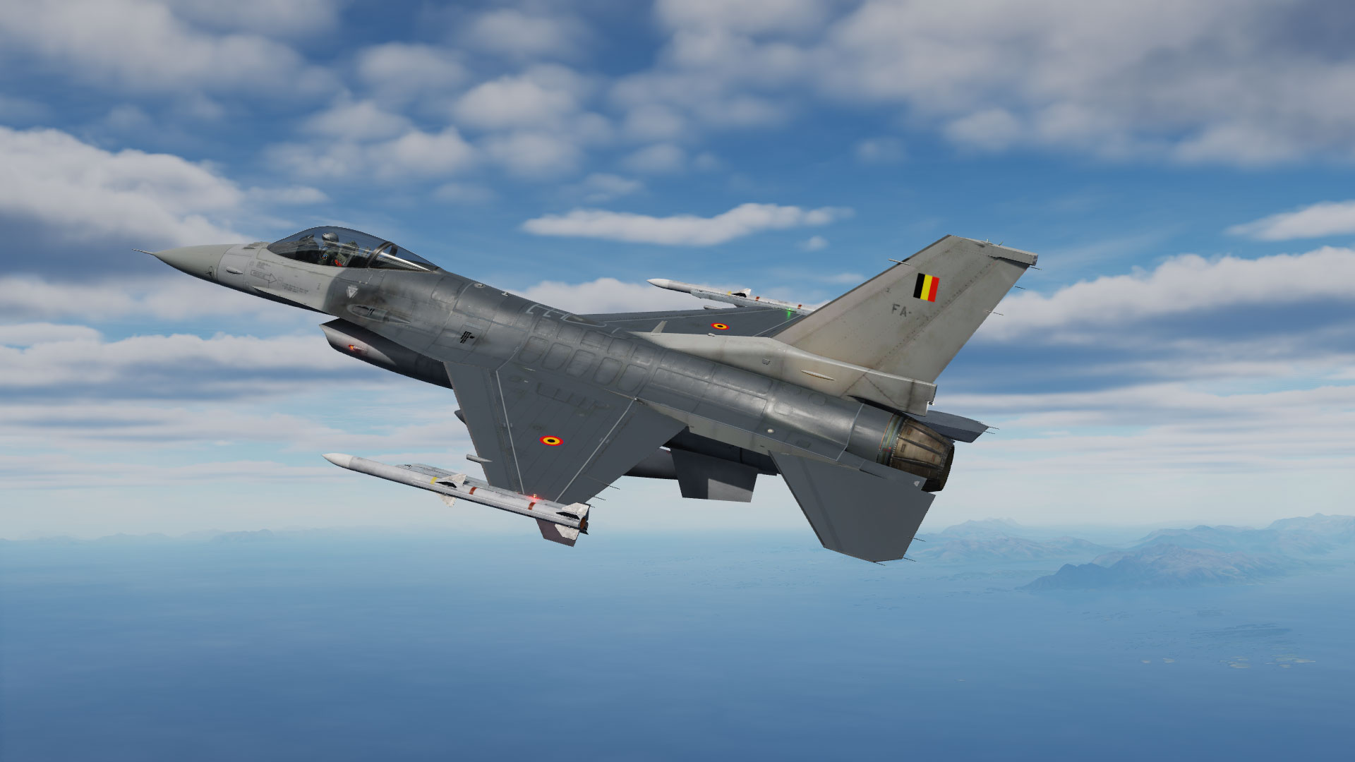 F-16 Belgian Air Force Livery for Default Inclusion V1.0