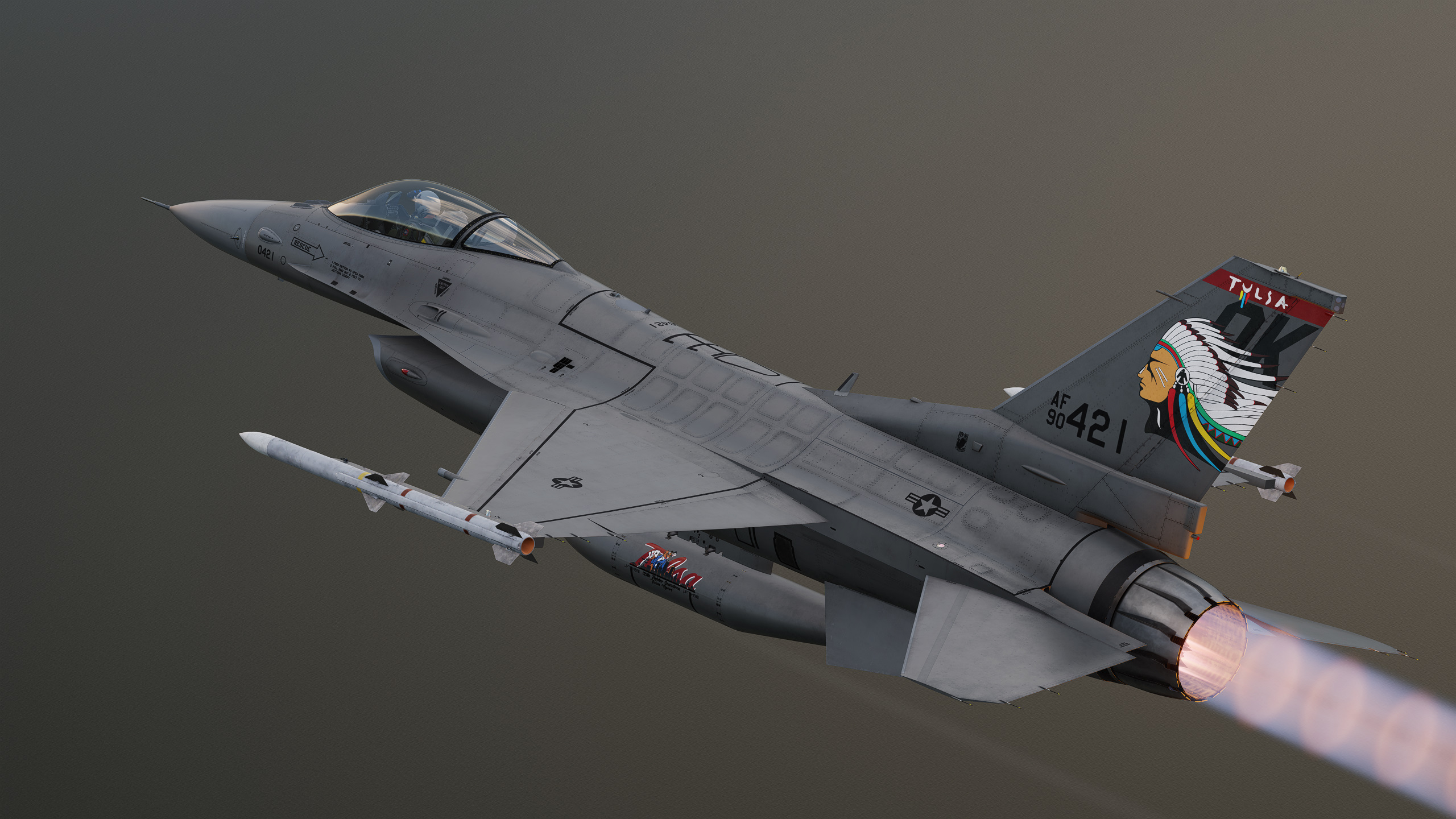 125th Fighter Squadron "Tulsa Vipers" Have Glass V 2024