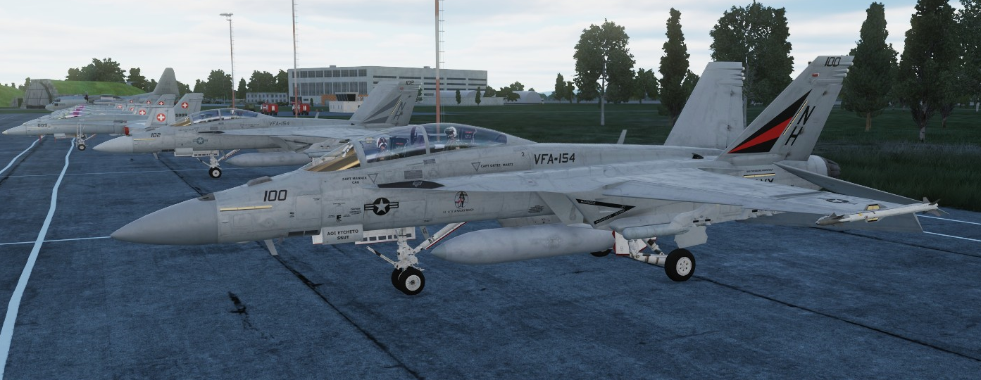 VFA-154 F-18F Skin Pack 2024