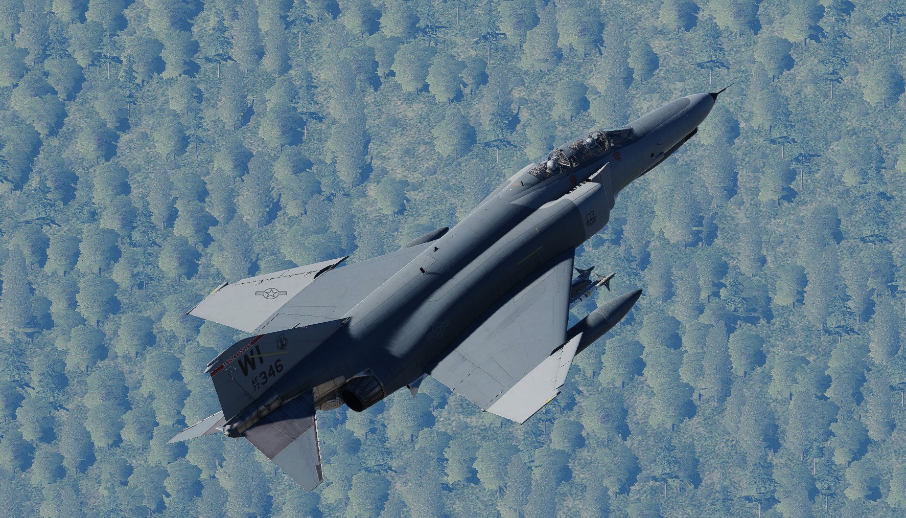 F-4E - WI Air National Guard (128th TFW, 176th TFS) FICTIONAL (Hill Gray II Scheme)