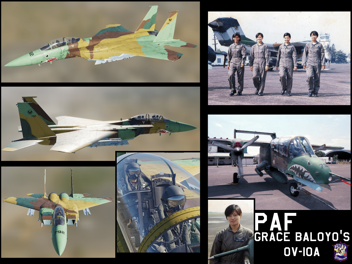 PAF 15th Eagles 16th AS Mary Baloyo