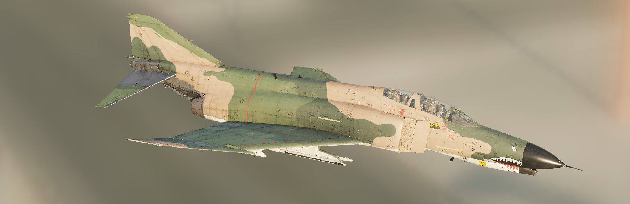 Unmarked South East Asia - Heatblur F-4E-45