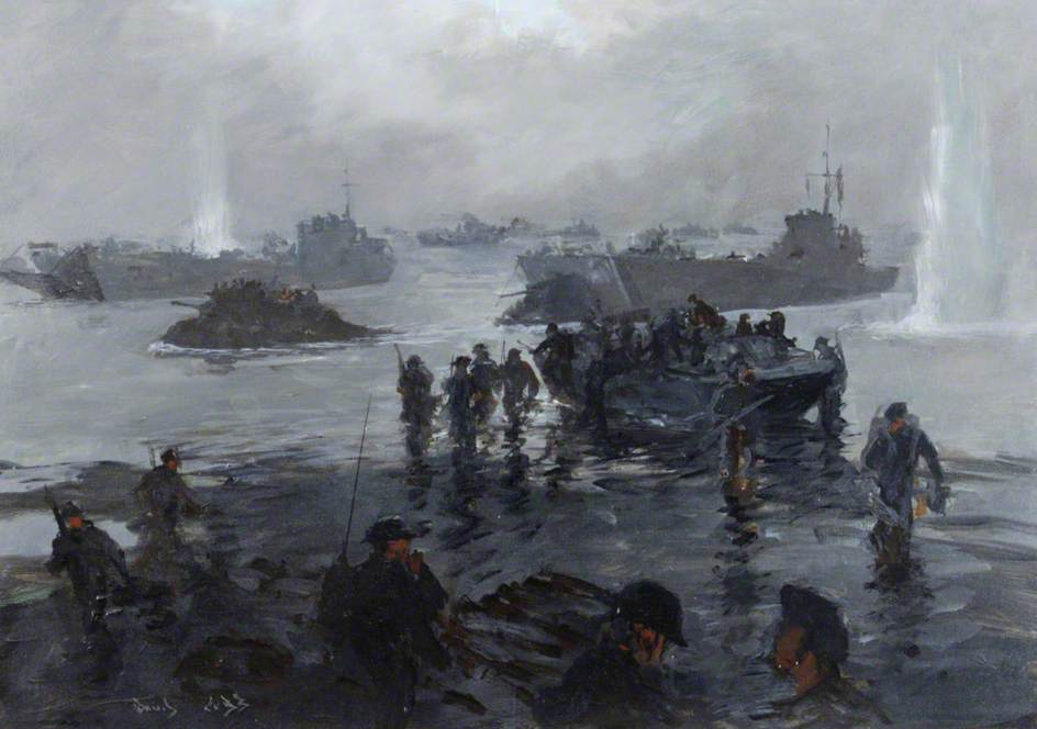 Spitfire 31st FG CAP over Operation Husky Landings 11 July 1943