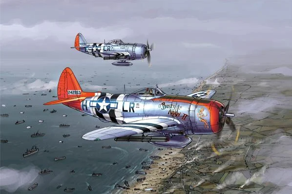 OVERLORD- P47D multiplayer mission (full briefing on ingame kneeboards ) !! 4 slots available !!