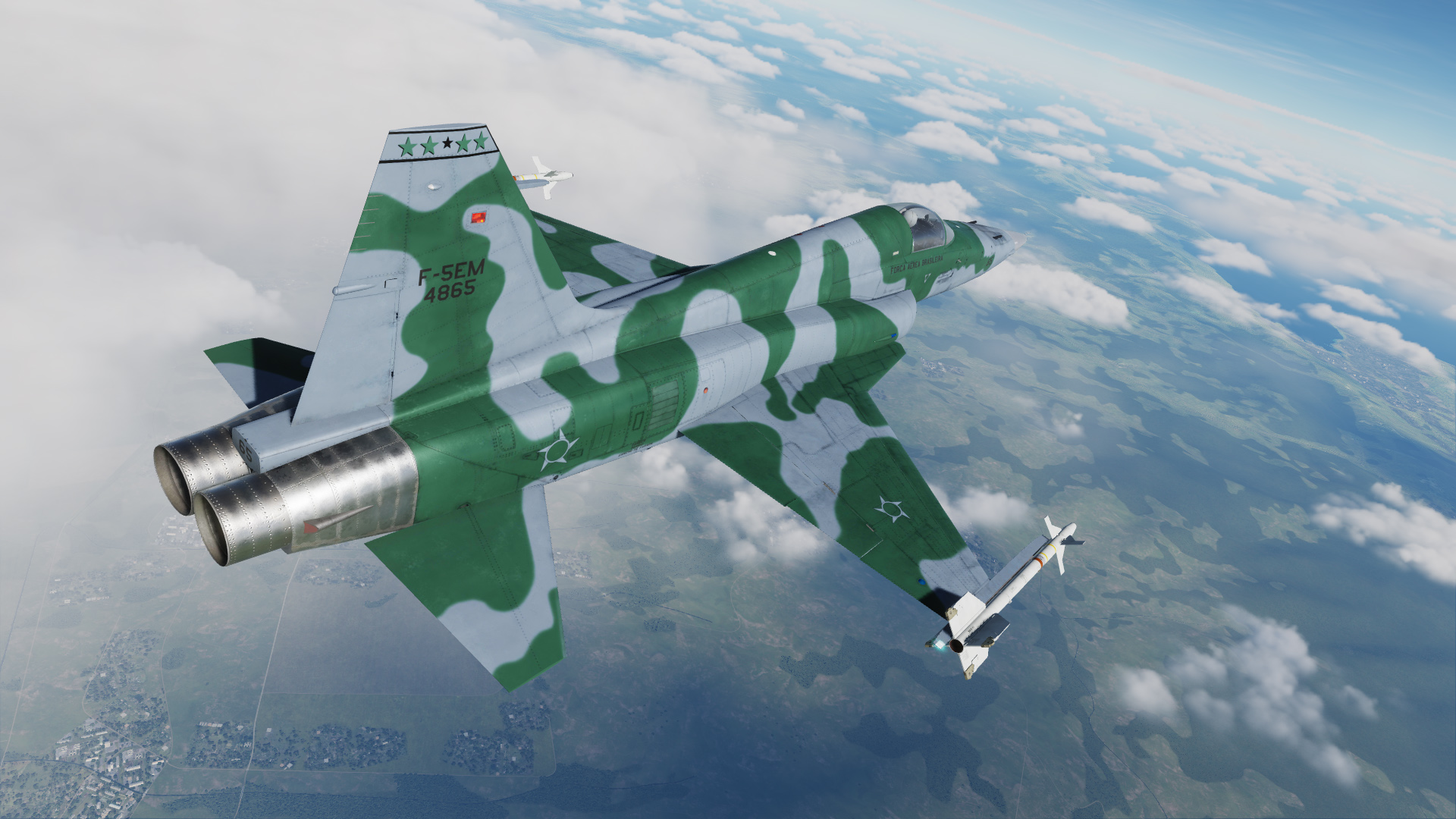 F-5M - FAB (Brazilian Air Force) 1º/14º GAV "Esquadrão Pampa" (Updated)