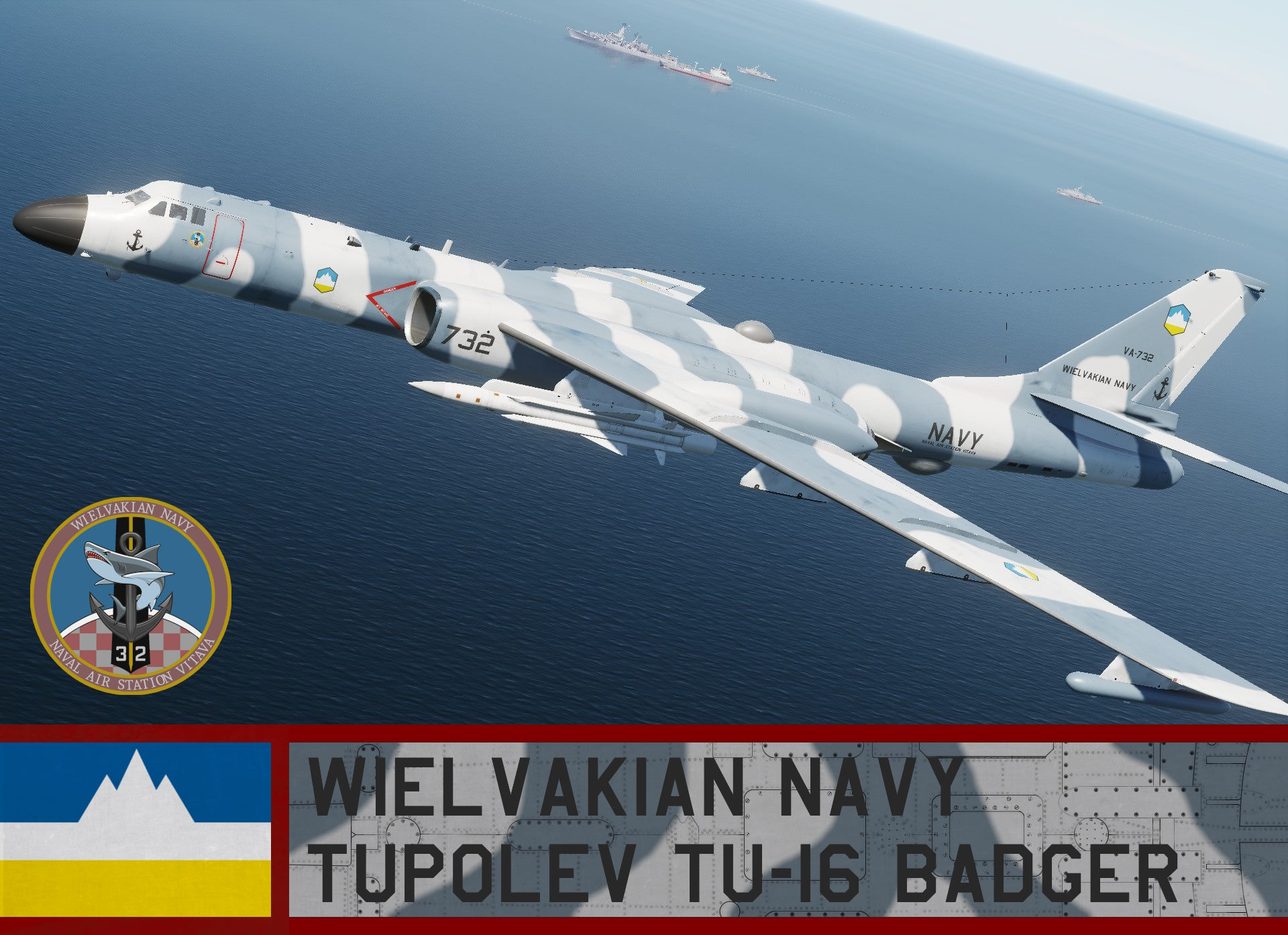 Wielvakian Navy, TU-16 - Ace Combat