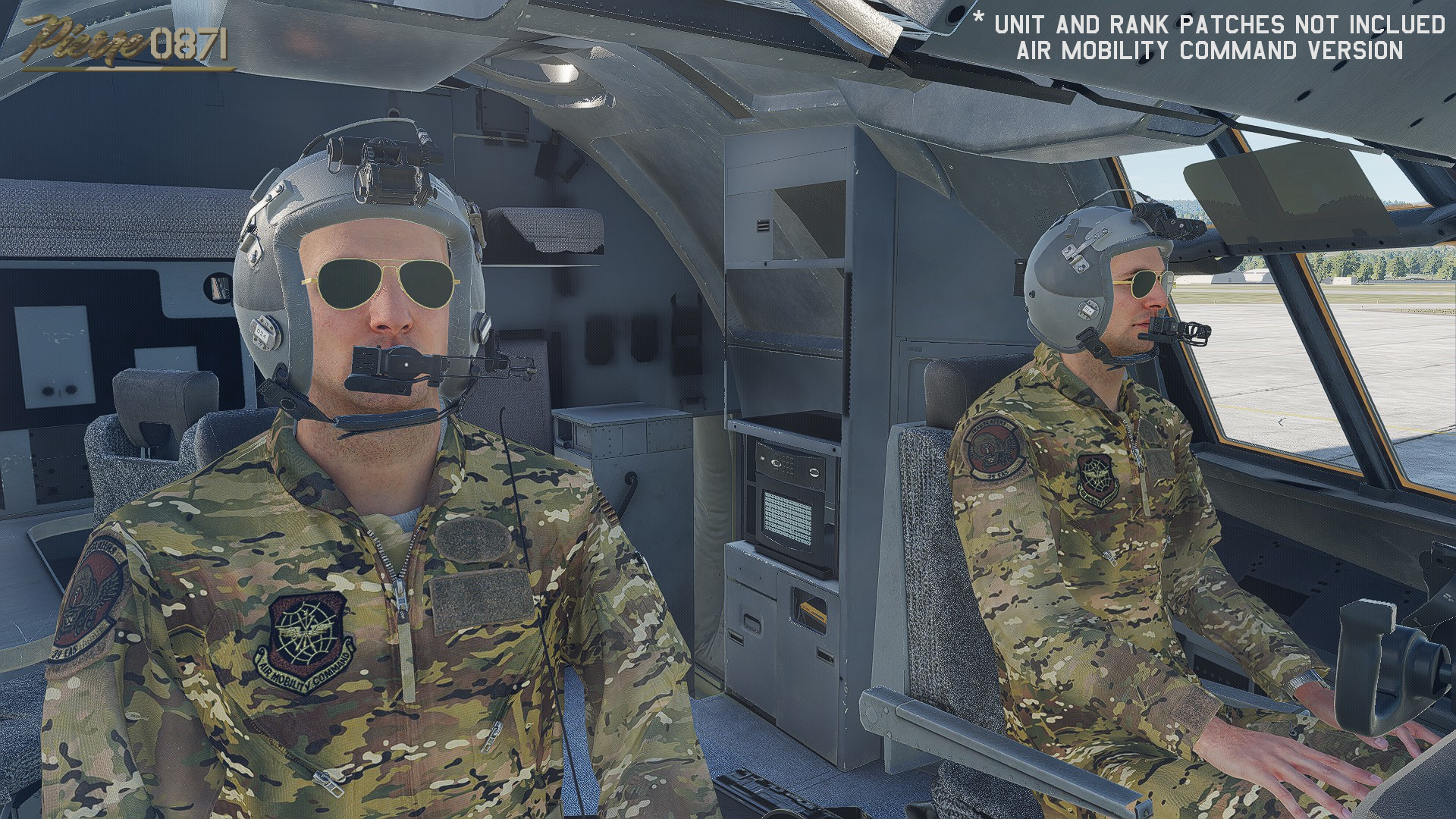 C-130J-30 USAF AMC/ANG OCP Multicam pattern suit 