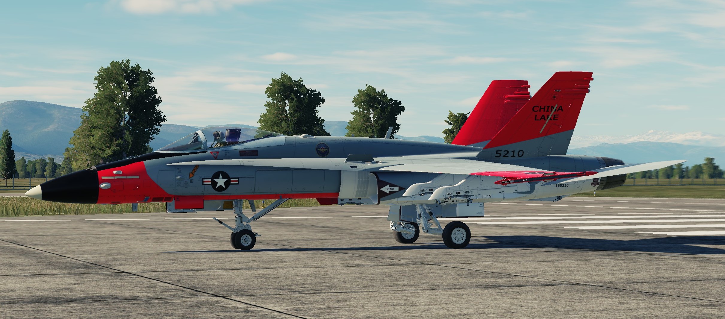 F/A-18C China Lake Retro Paint - Centennial of Naval Aviation (2011)