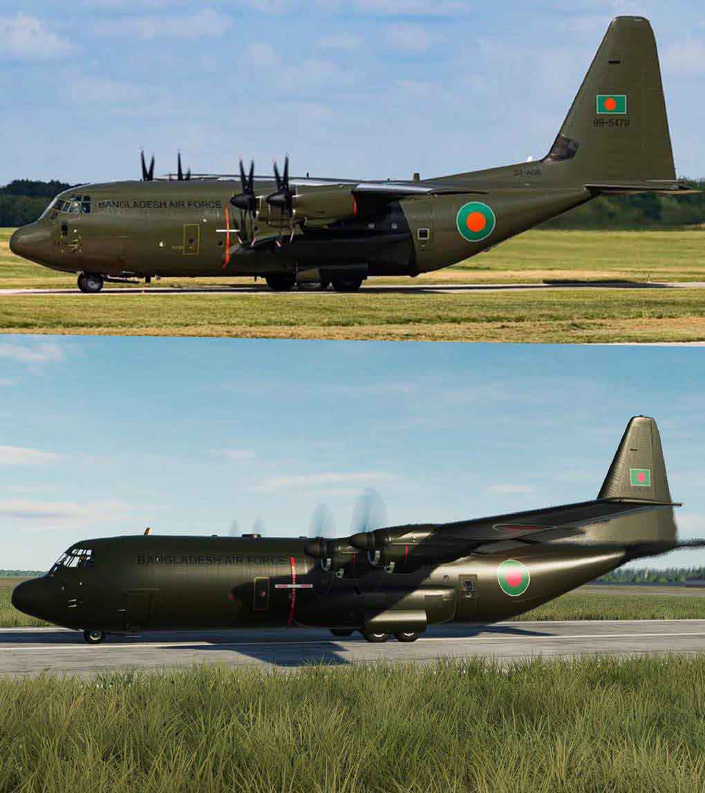 Bangladesh Air Force C-130J Super Hercules V.2