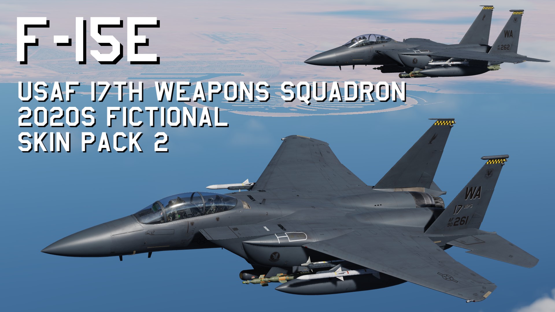 F-15E USAF 17th Weapons Squadron Skin Pack 2 update 2025/03/14