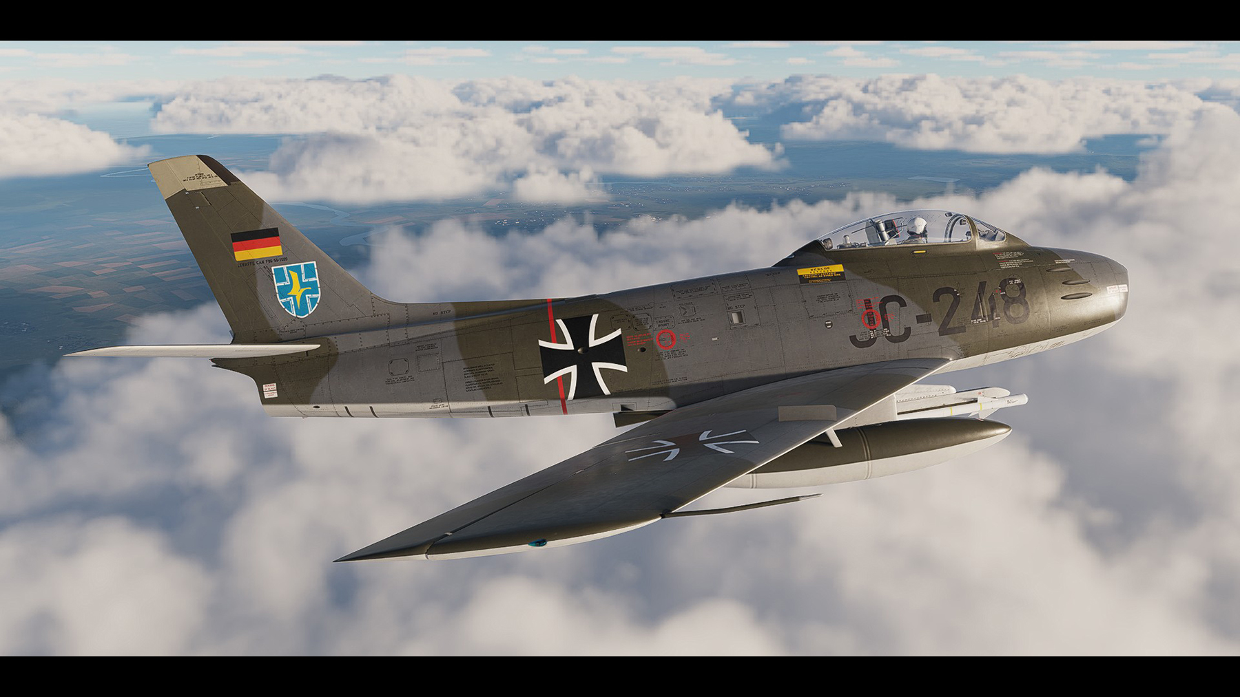 JC-248 F-86F GAF JG 73 Camo