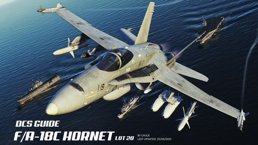 F/A-18C Chuck's Guide .PNG Format In Chapters