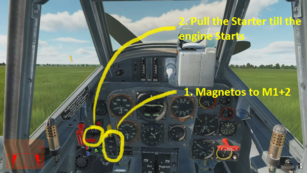 Bf-109 K-4 Startup Kneeboard