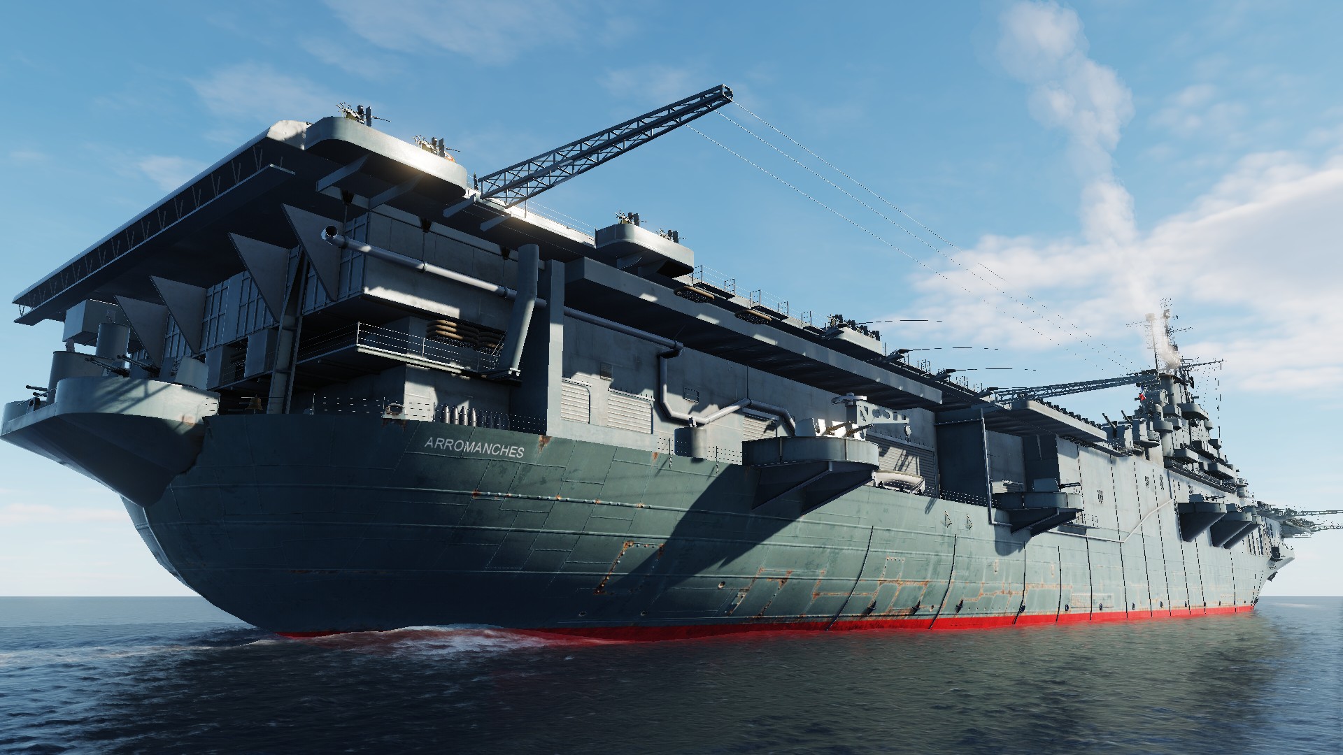 R95 - Arromanche (Class Essex repainted)