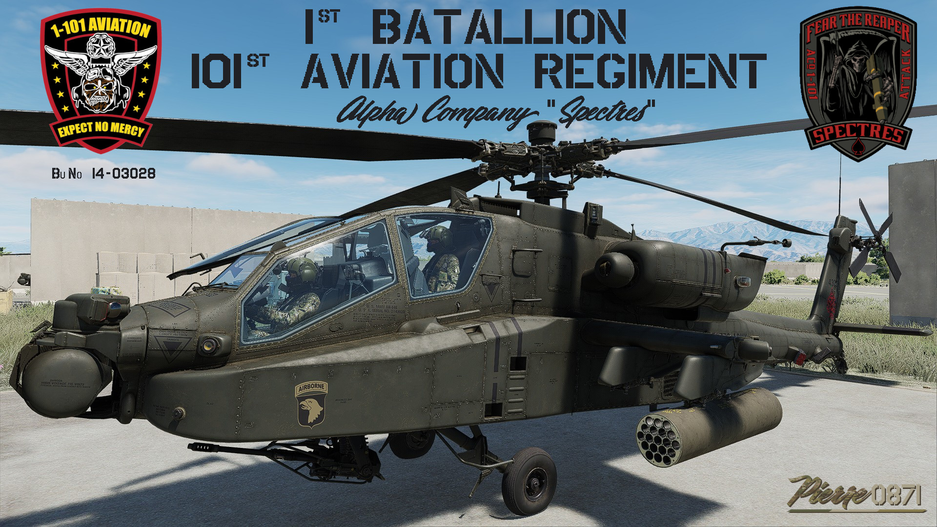 1-101st Aviation Regiment A. Co "Spectres" 2021-today 43028