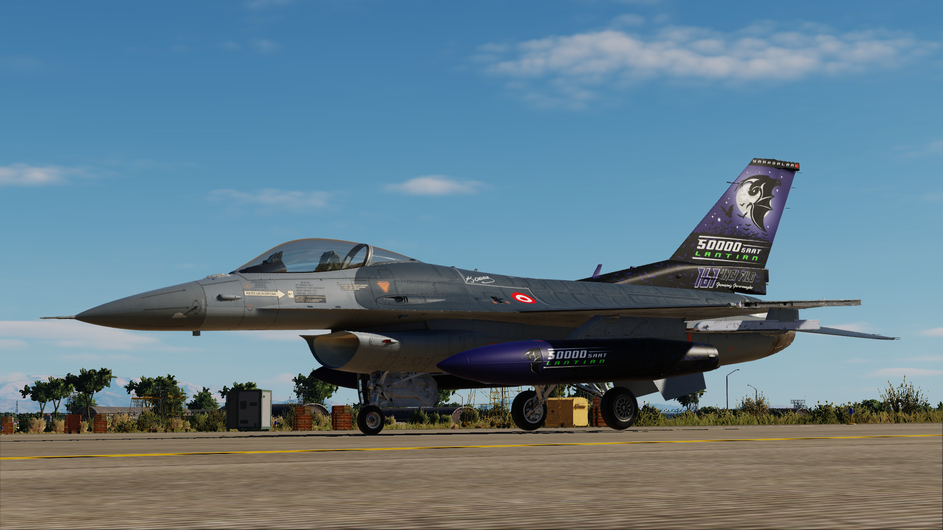 TurAF 161. Bat 50.000 Hours livery by 181st_Foxtrot