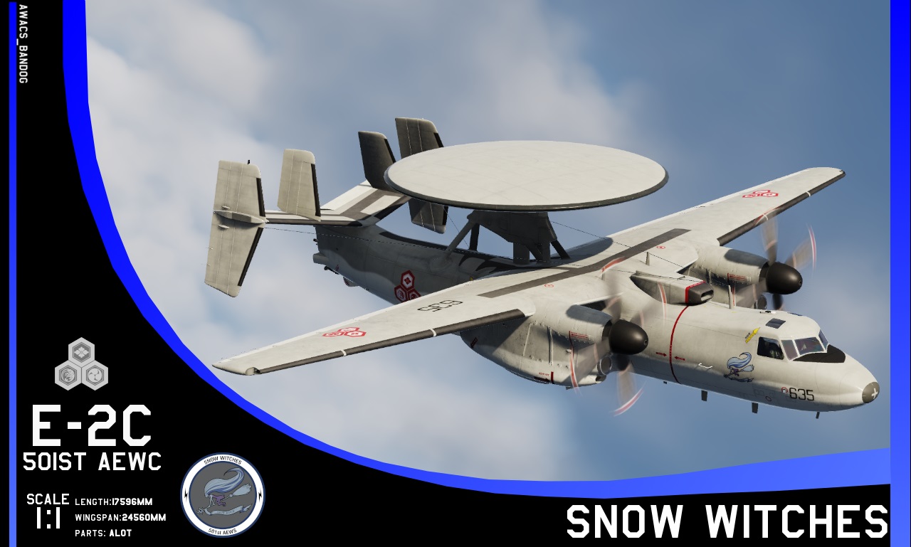 Janosian Air Self Defense Force 501st Airborne Early Warning Squadron "Snow Witches" E-2C