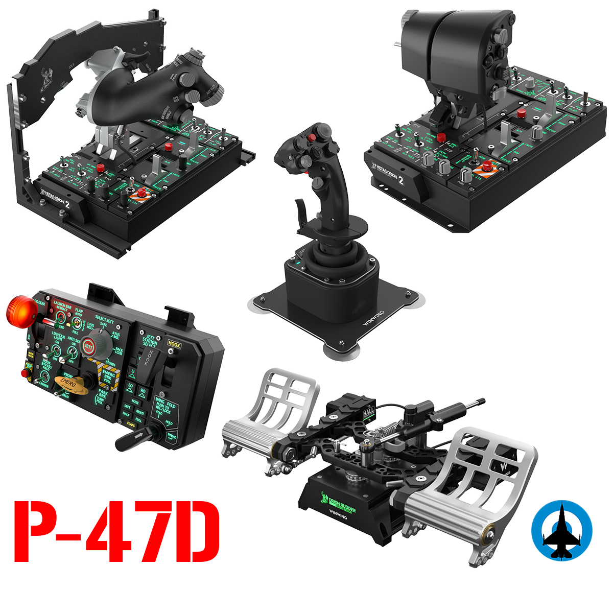 WinWing Orion2 HOTAS - P-47D Profile