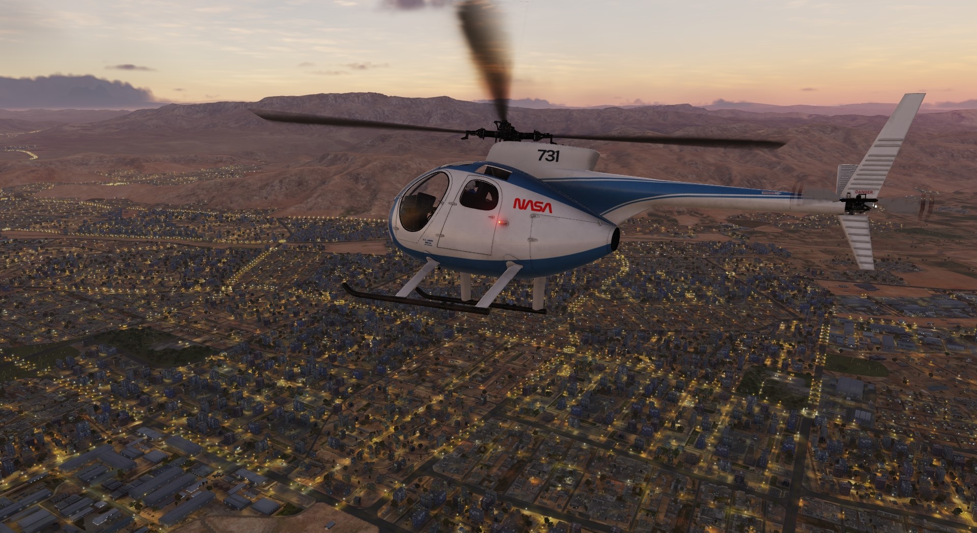 OH-6 / MD500 / Hughes 500 - NASA 731 *Update v3.0*