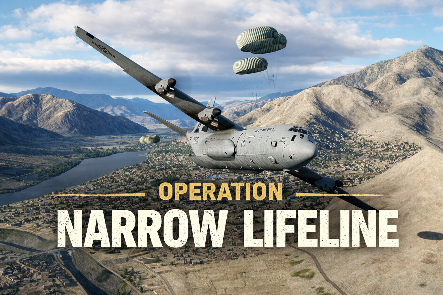 Operation Narrow Lifeline - Valley drop in Afghanistan