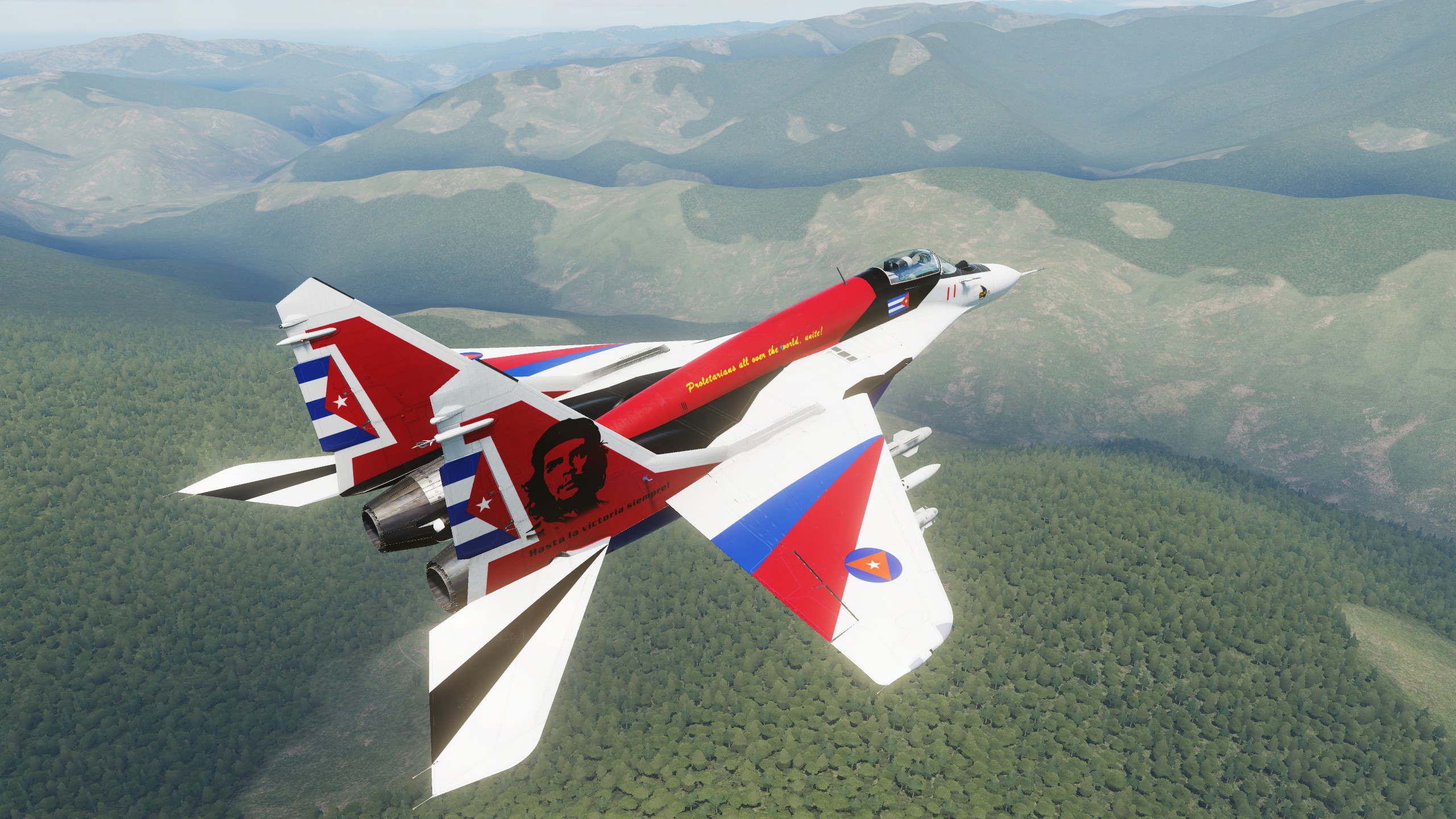 Che Guevara livery for Mig-29S V3.0