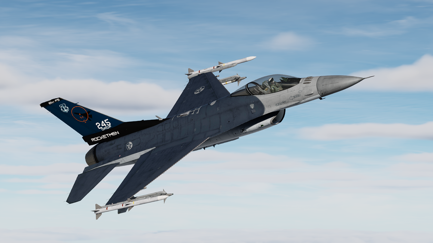 Ace Combat Zero - OADF Aurich ANG 91st W, 121st FS Viper Blue Tail V1