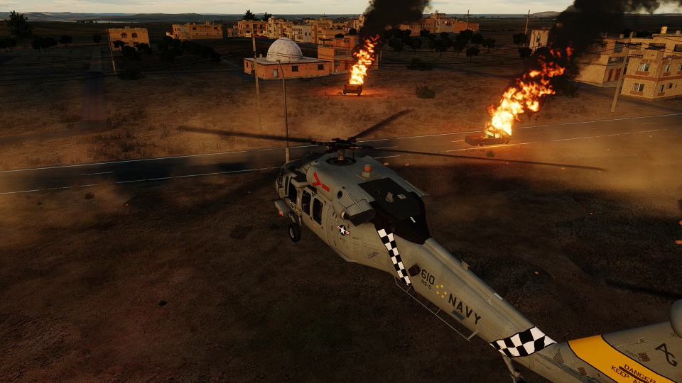 Protecting the Navy Seals OH-58 Kiowa