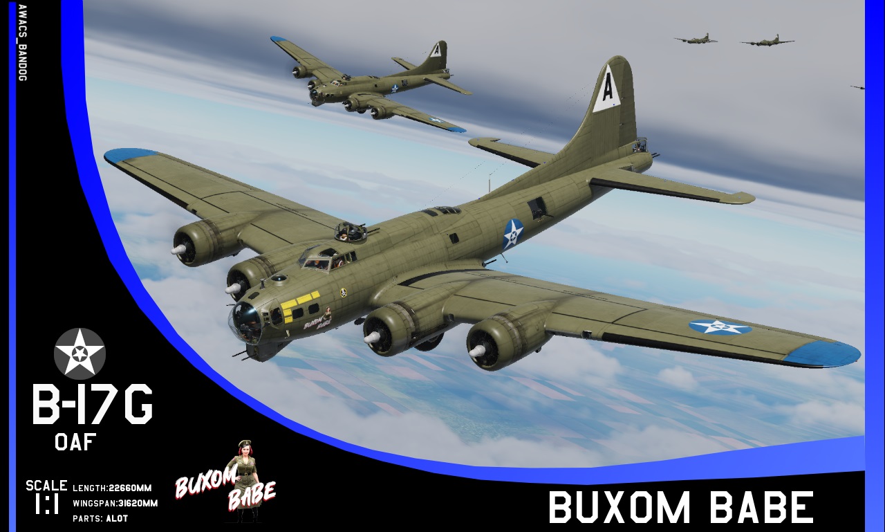 Ace Combat - Osean Air Force B-17G 'Buxom Babe'