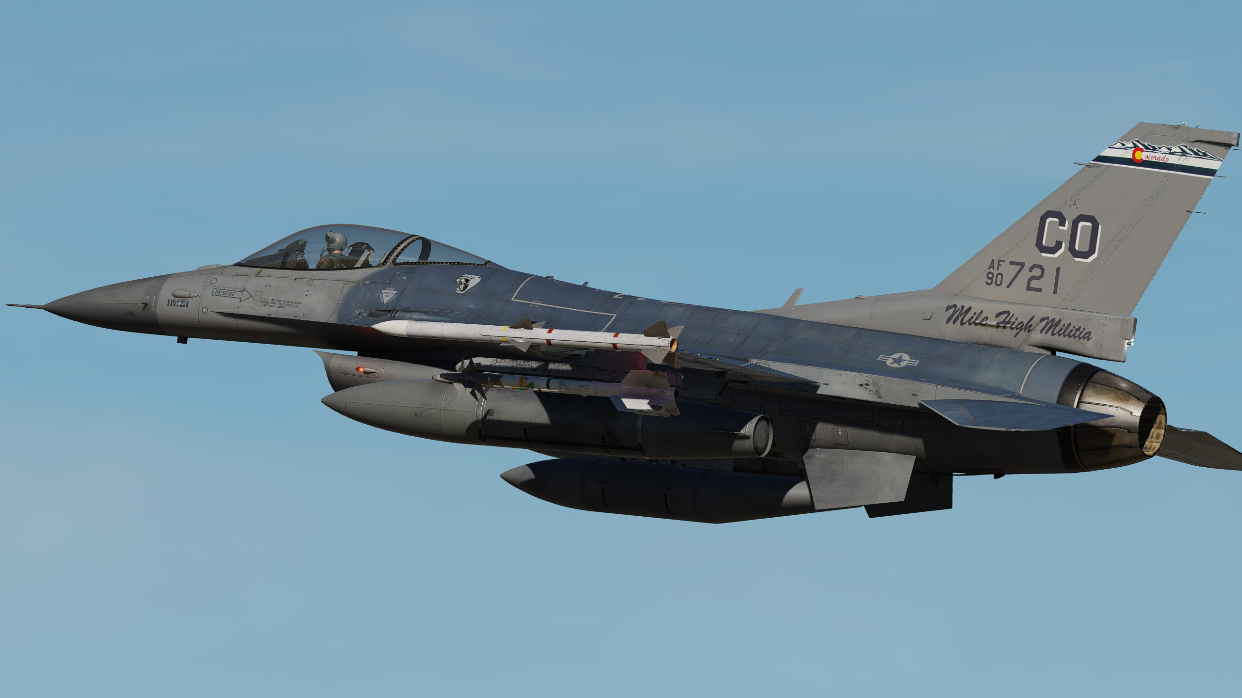 F-16C 140th Wing Colorado Air National Guard 