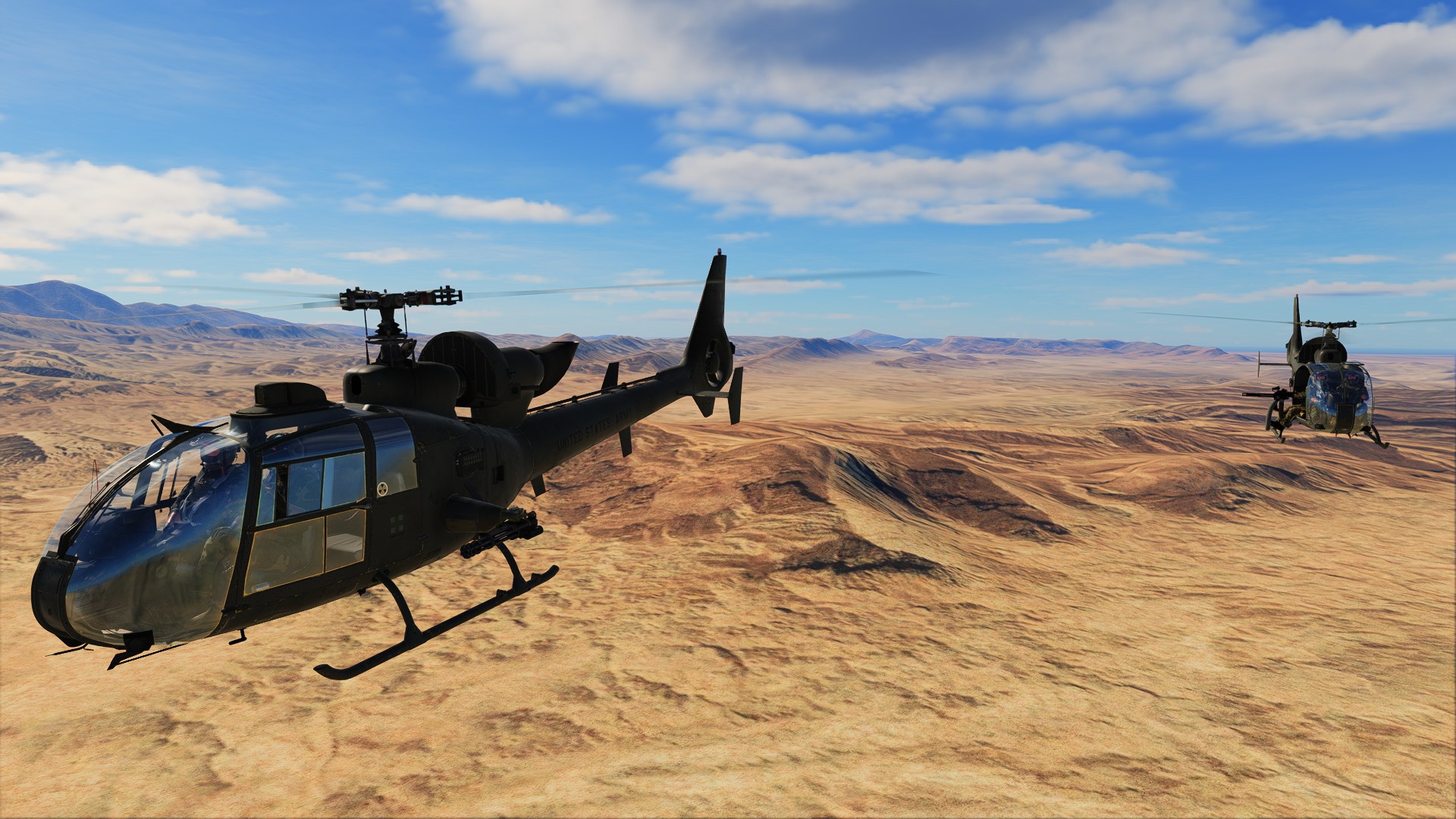 Forward-Firing Minigun for the SA342 Gazelle