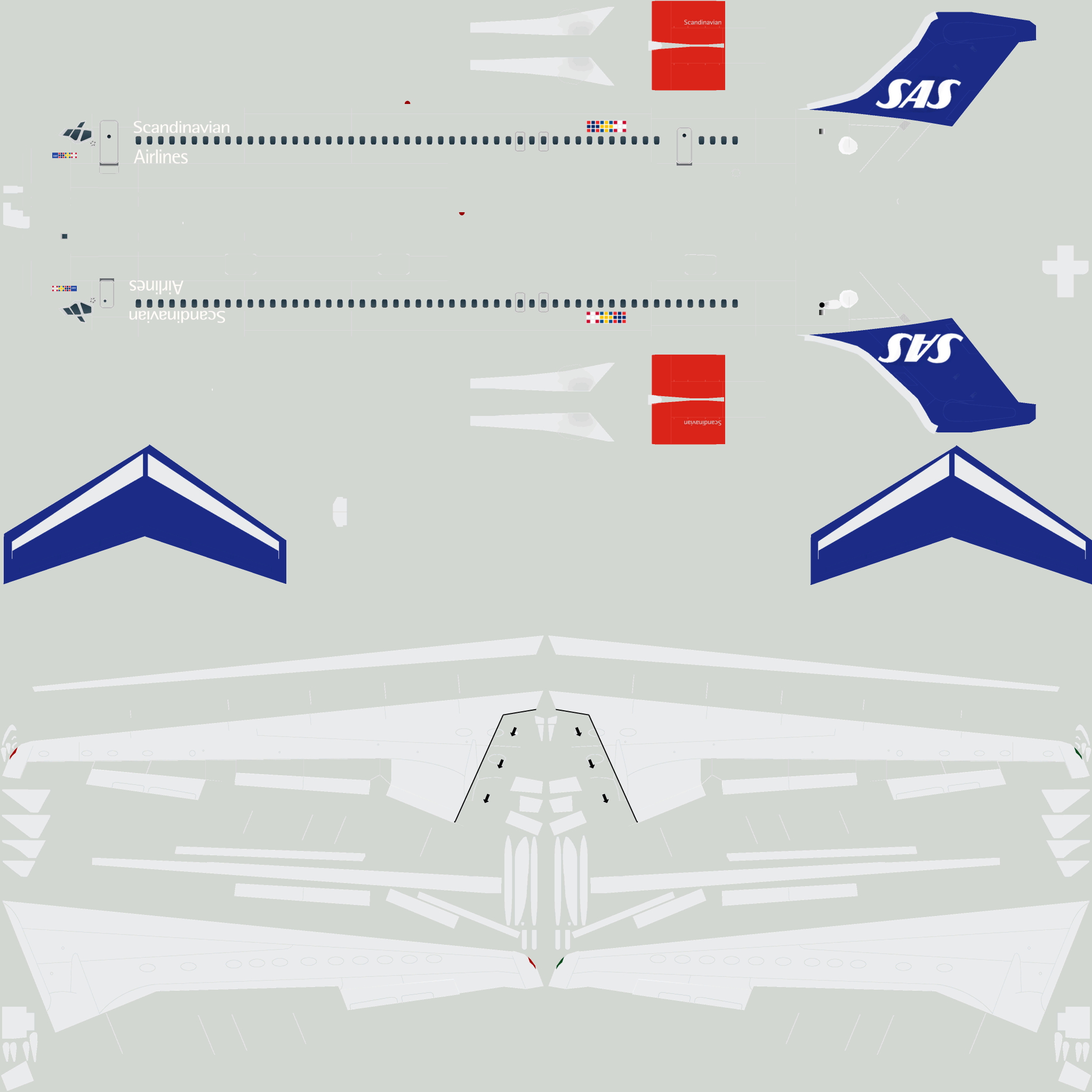 Skins for TTTwJ Mod - SAS, FlyNordic, Transwede