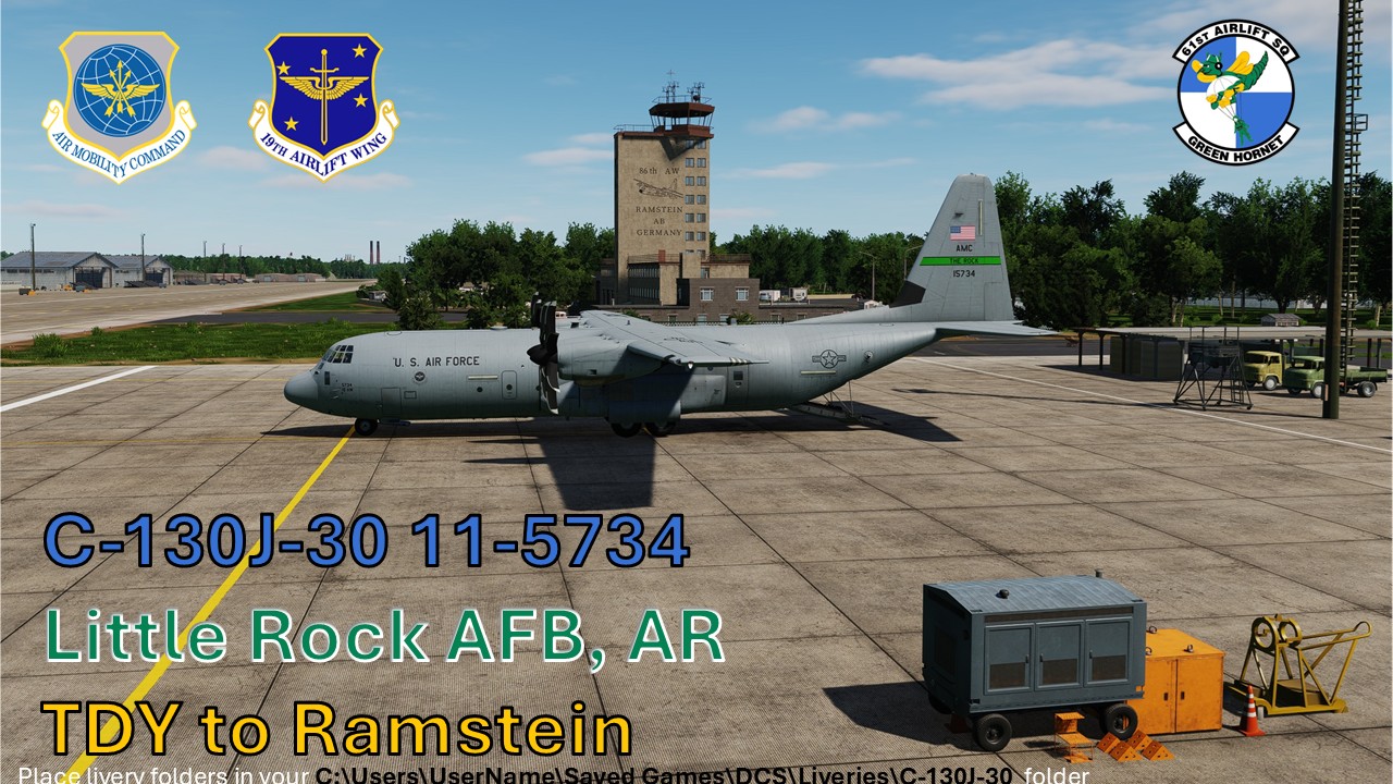 USAF C-130J-30 11-5734, AMC, 19th AW, 61st AS, Little Rock AFB, AR