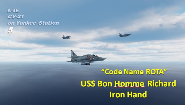 A-4E Bon Homme Richard Marianas Iron Hand (CV31-5)