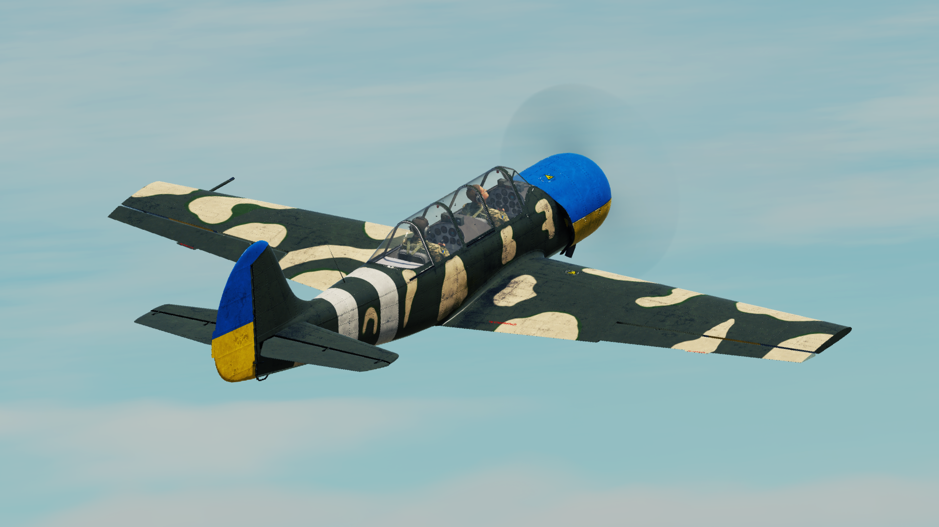 Yak-52 - Ukraine "Drone Hunter" 2025
