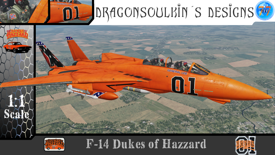 F14 Dukes of Hazzard General Lee