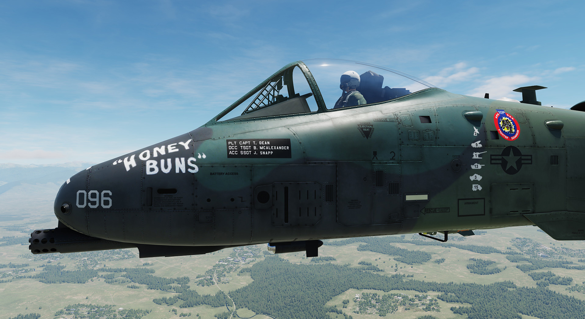 353rd TFS Myrtle Beach (MB) - 096 "Honey Buns" (Circa Gulf War) V1.1