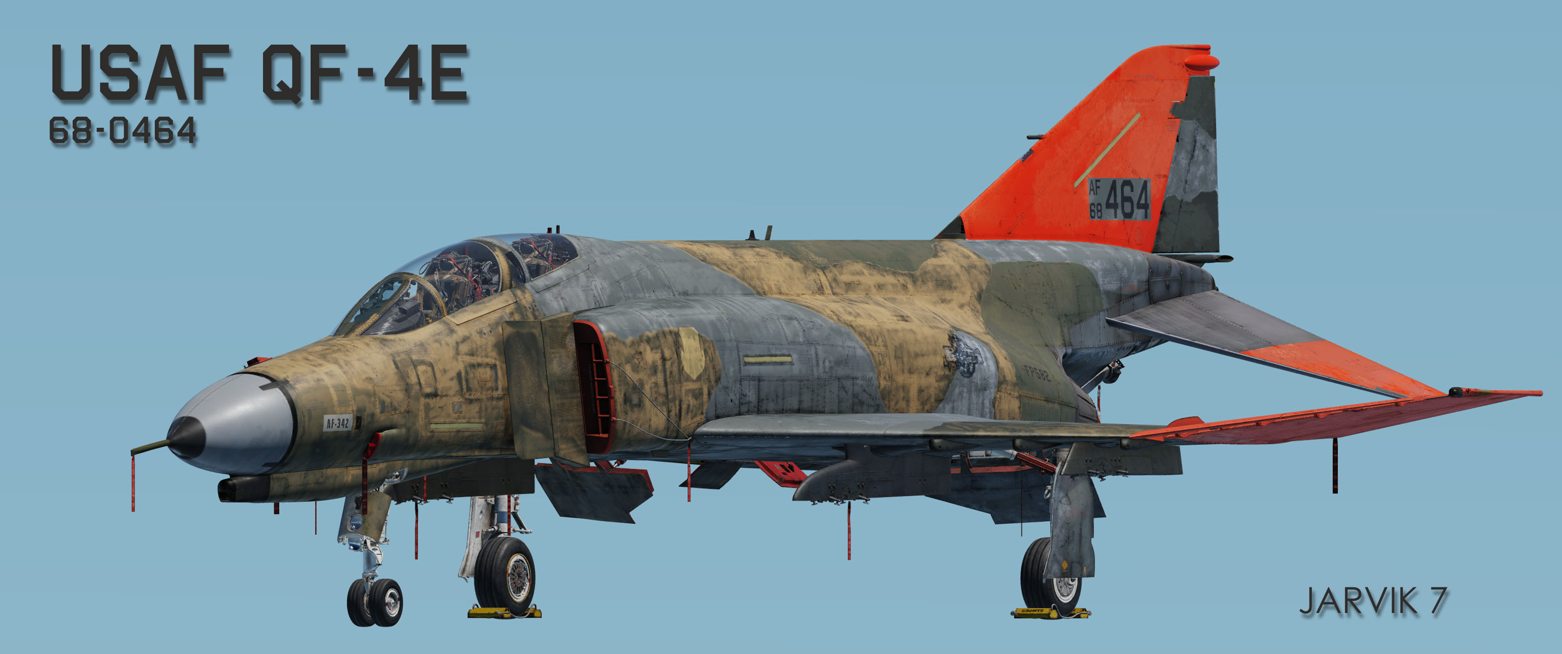 USAF QF-4E - 68-0464