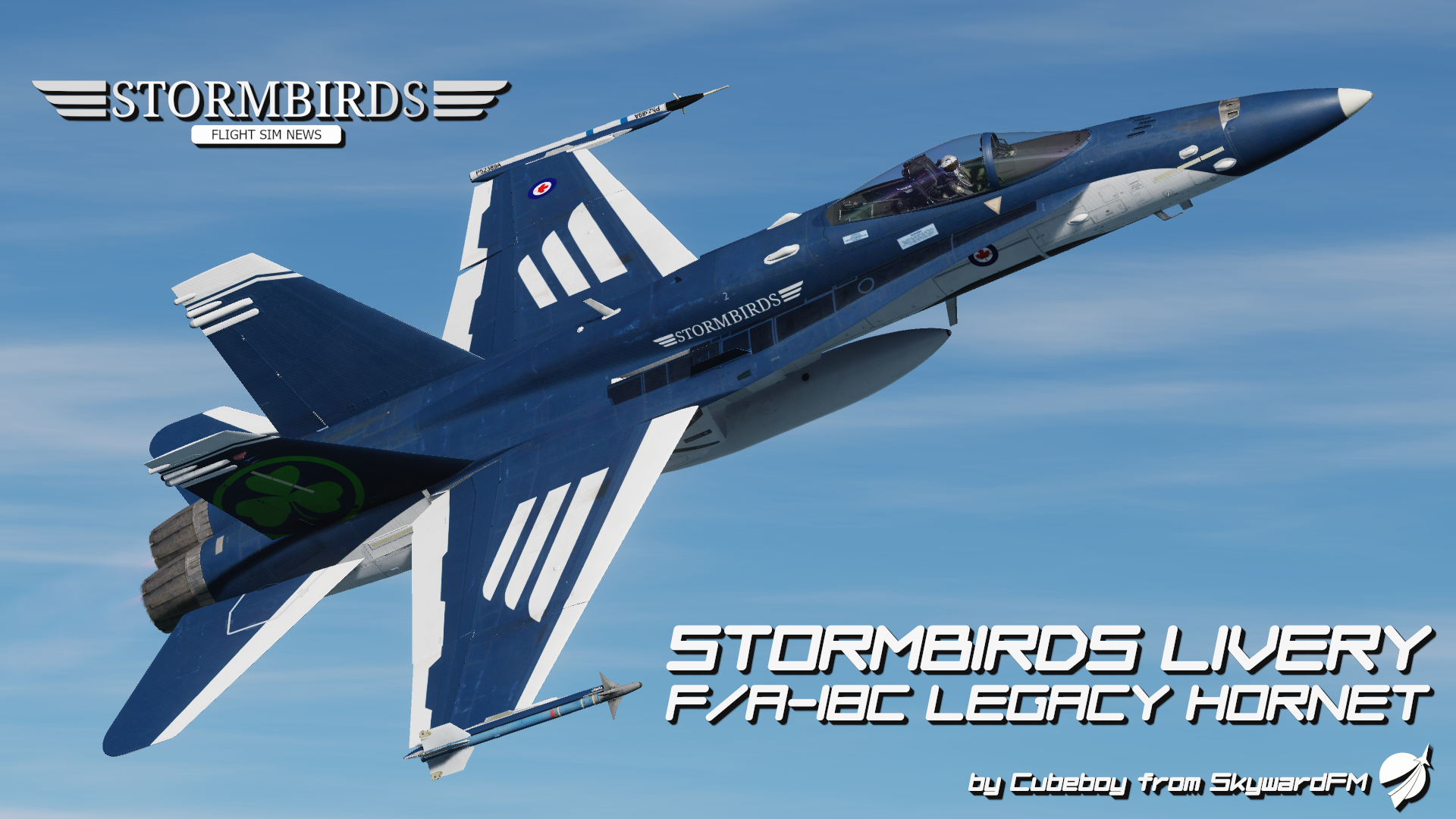 F/A-18C Legacy Hornet - Stormbirds Livery