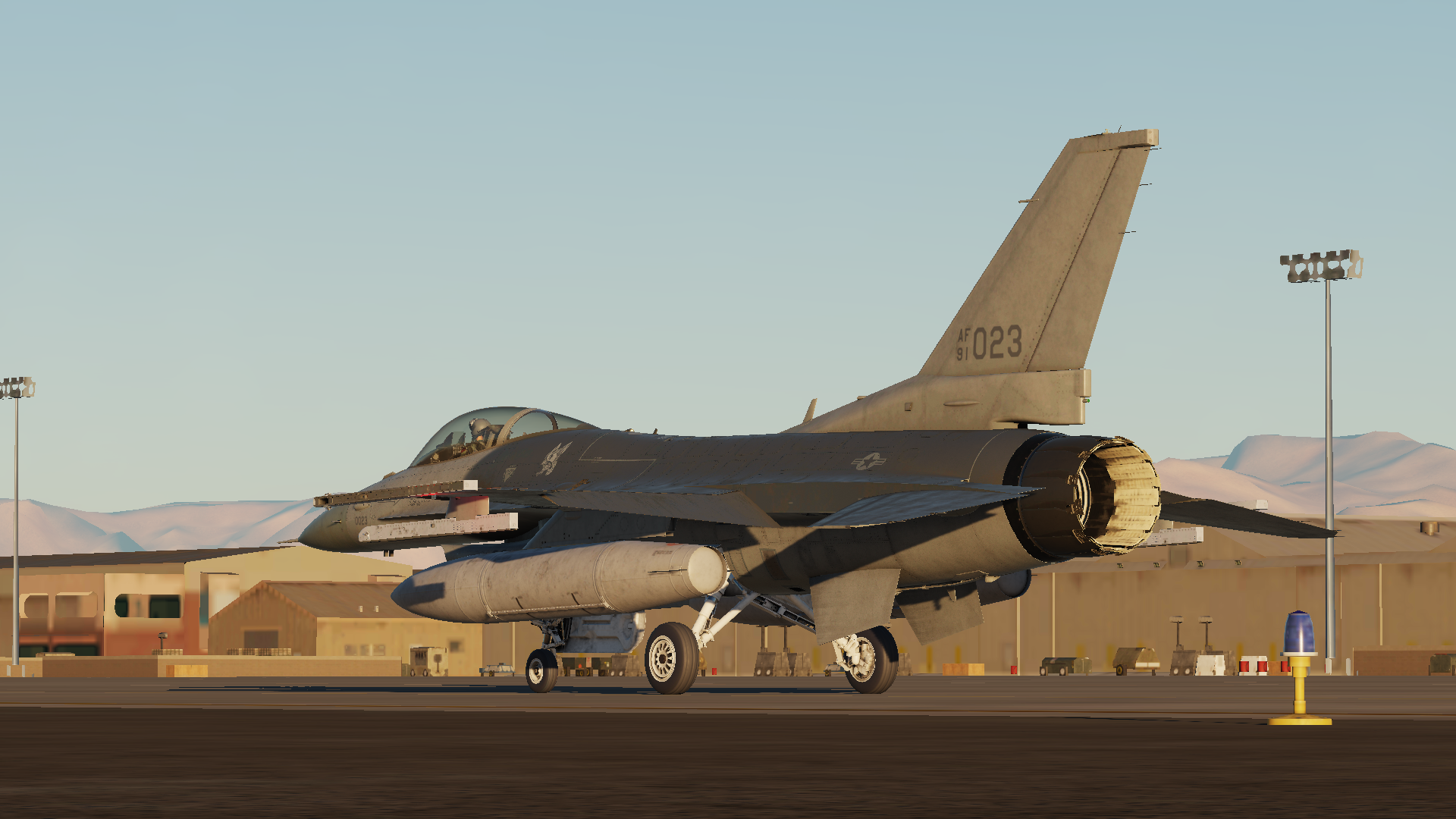 Groom Lake 4477th Blank F-16C Block 50