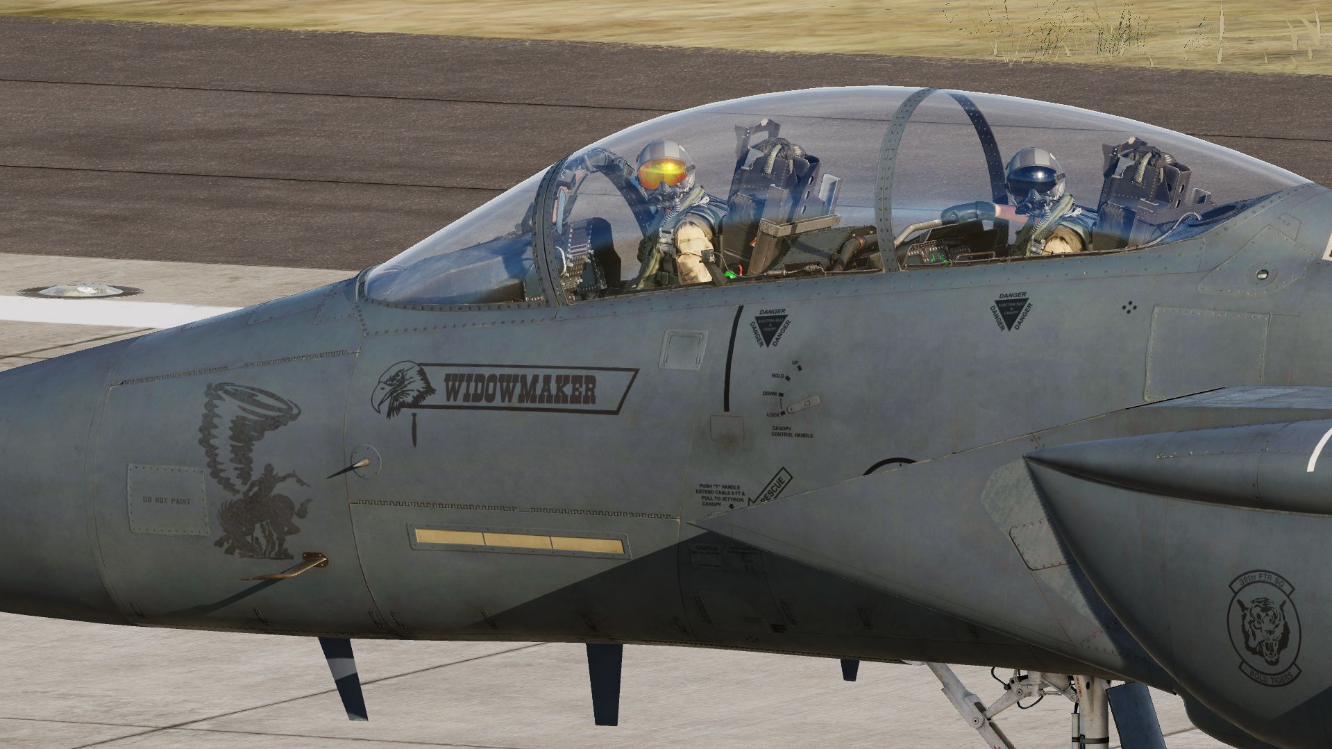 F-15E Strike eagle Mo 90-259 "Widowmaker"