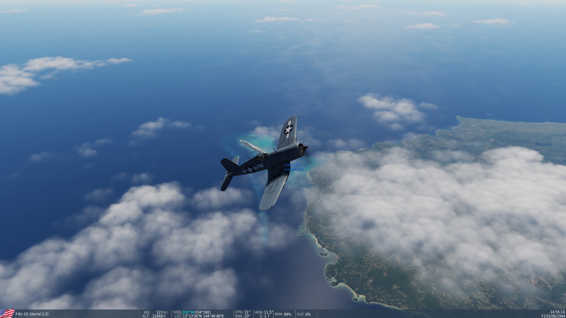 VMF-214 "Black Sheep" Bougainville No.740