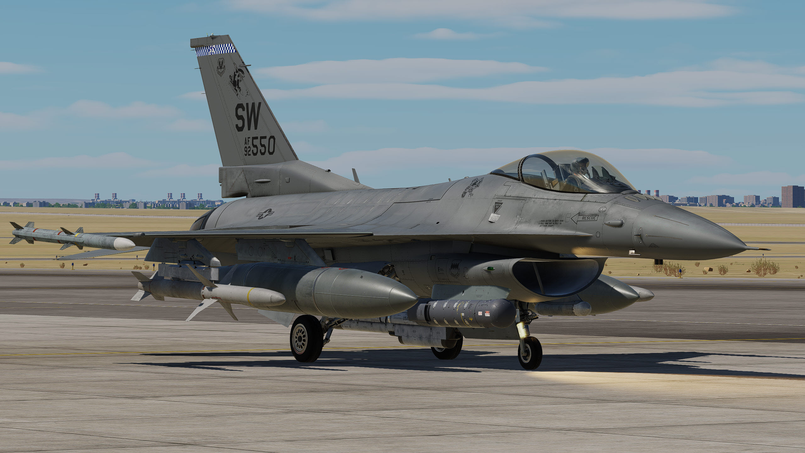55th Fighter Squadron HAVE GLASS