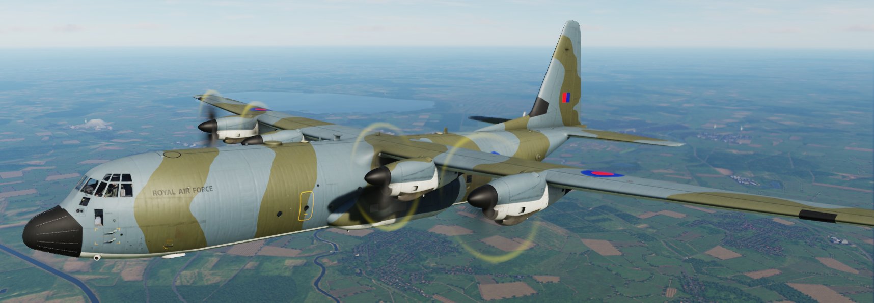 Generic (Older) RAF C-130J Light underside