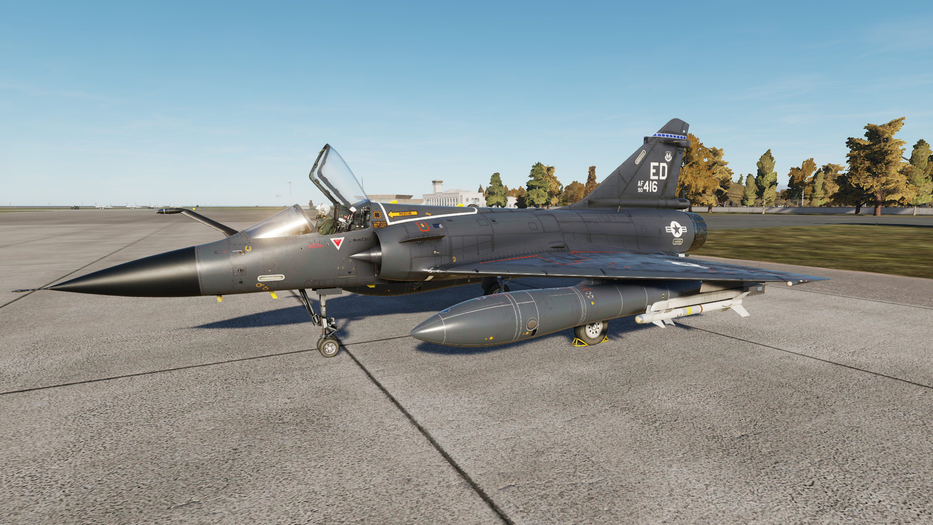[Fictional] USAF 416th Flight Test Squadron | Mirage 2000c